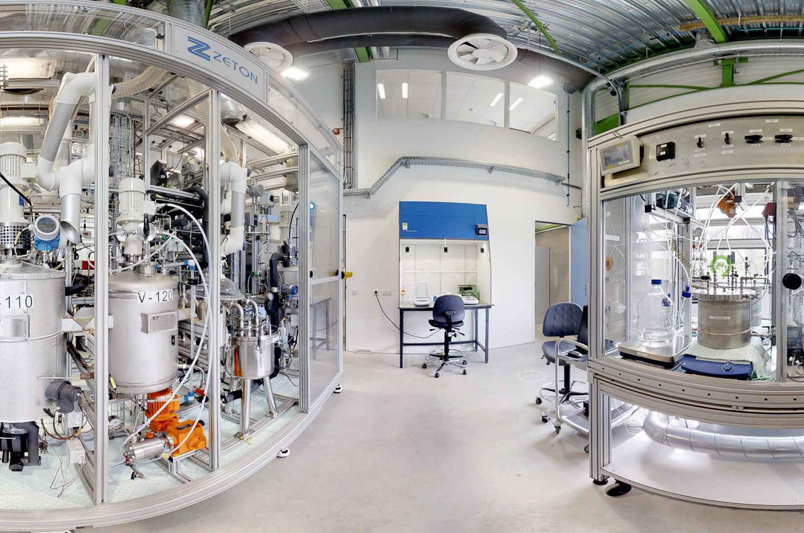 Laboratoriumopstelling bij een verhuisproject van SVG