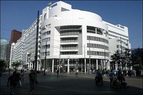 Straatbeeld van Den Haag
